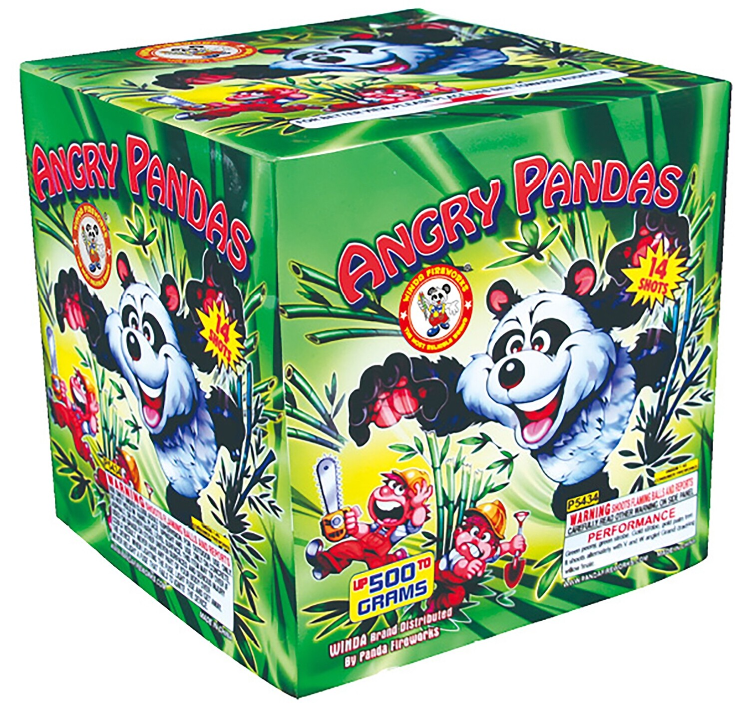ANGRY PANDAS - 14 Shot - (6/1)