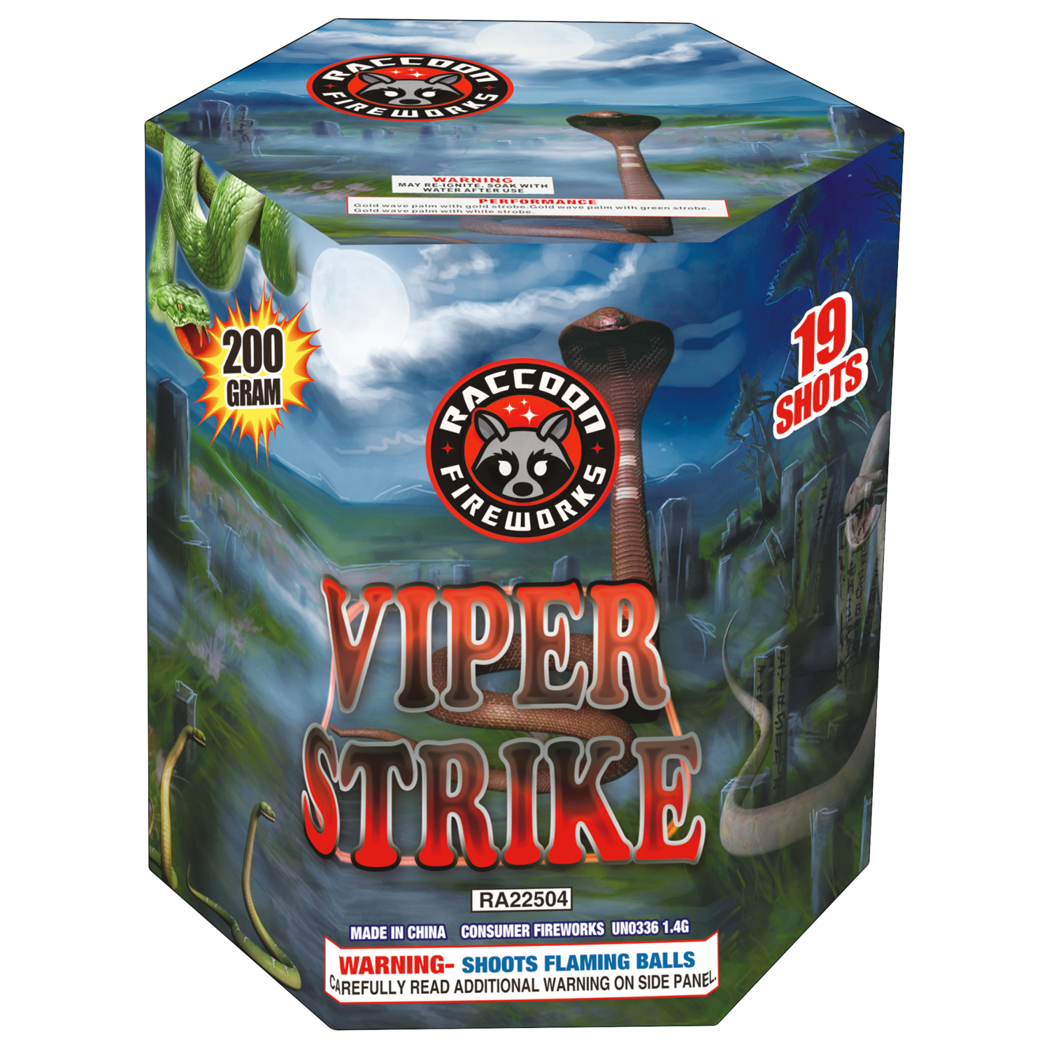 VIPER STRIKE - 19 shots - (8/1)