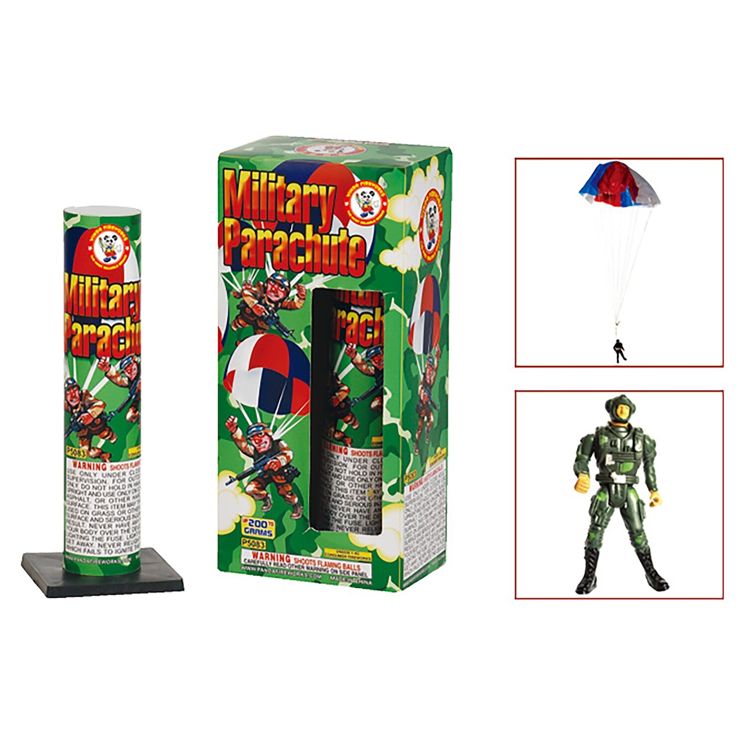 MILITARY PARACHUTE - (24/2)