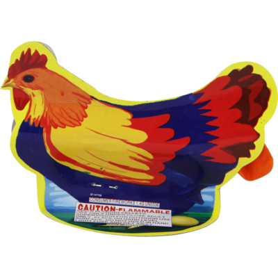 HEN LAYING EGG with BALLOON - (24/12)