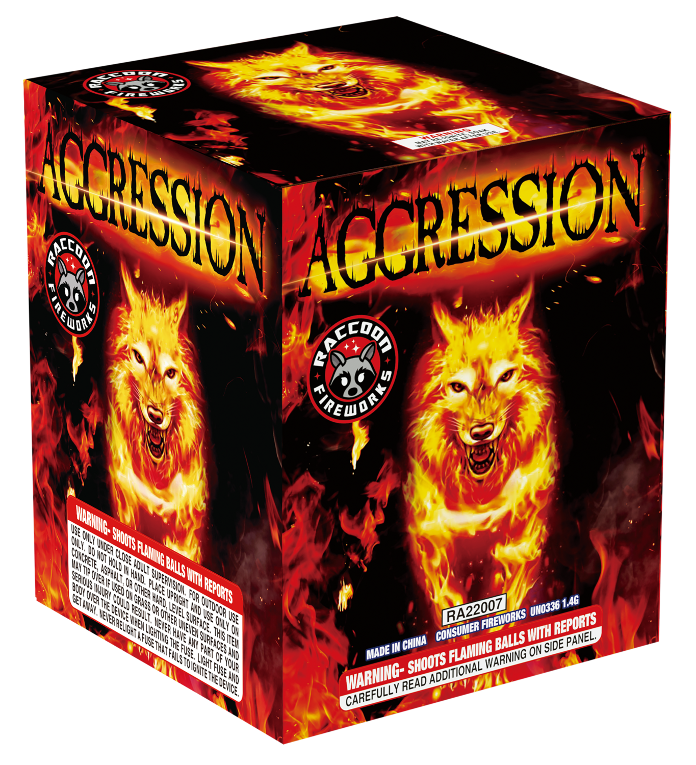AGGRESSION - 25 Shots - (12/1)