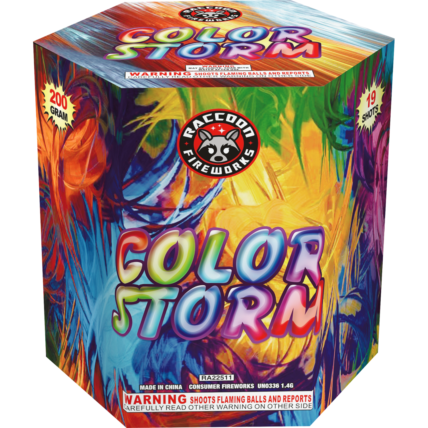 COLOR STORM - 19 Shots - (8/1)