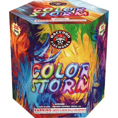 COLOR STORM - 19 Shots - (8/1)