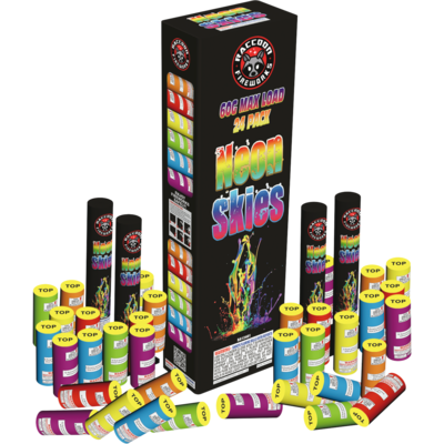 4&quot; NEON SKIES - Canisters - (4/24)