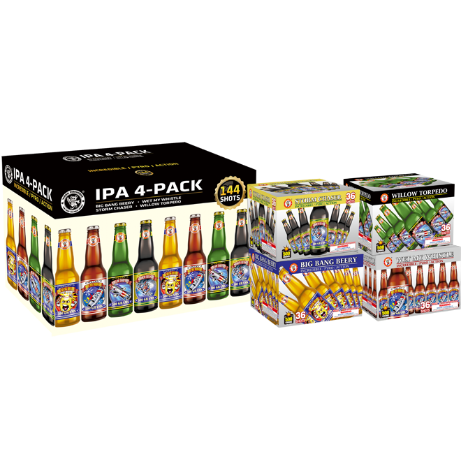 IPA 4-PACK - 36 shot - (1/4)