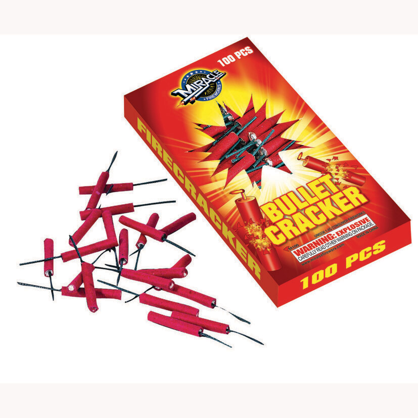 BULLET CRACKER (Waterproof Firecrackers) - (100/100)