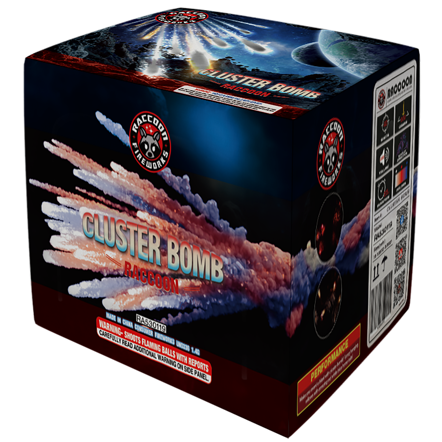 CLUSTER BOMB - 40 Shots - (2/1)