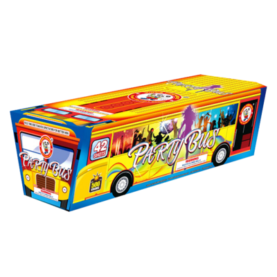 PARTY BUS - 42 shot fan cake - (3/1)