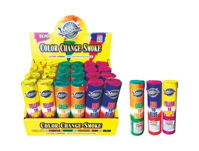 COLOR CHANGE SMOKE - (6/24)