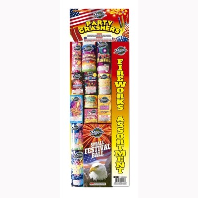 PARTY CRASHER ASSORTMENT - (6/1)