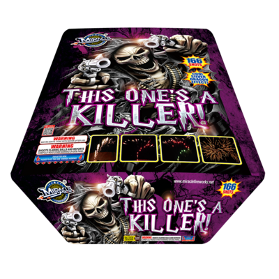 THIS ONE&#39;S A KILLER - 166 shot zipper cake - (1/1)