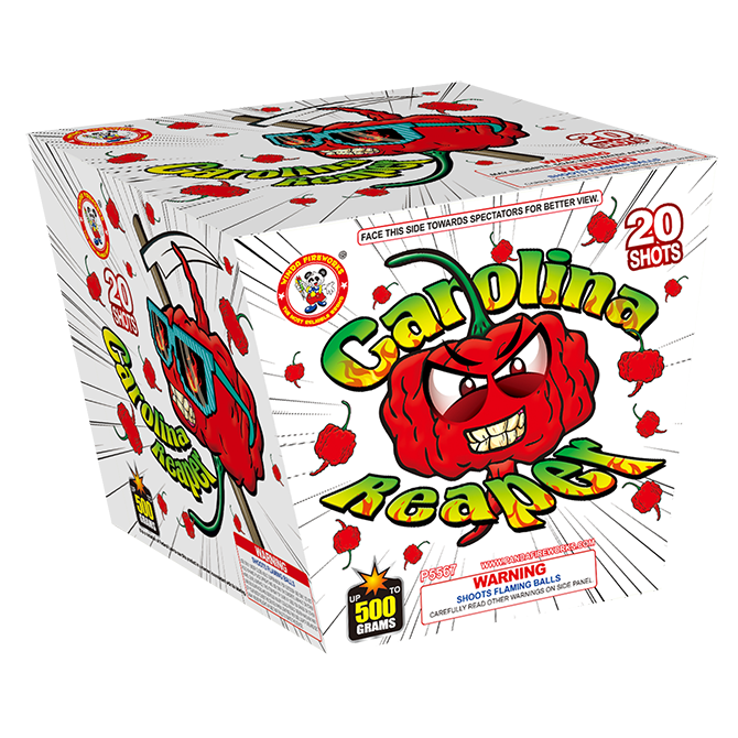 CAROLINA REAPER - 20 Shot RED Cake - (4/1)