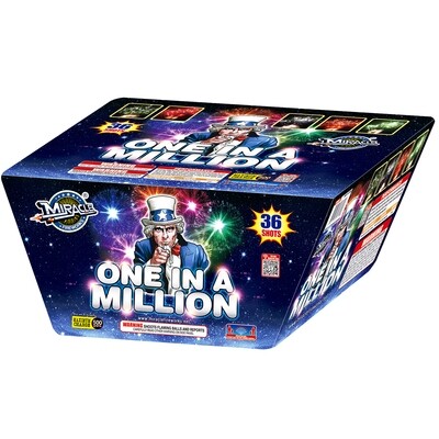 ONE IN A MILLION - 36 Shot Fan Cake - (4/1)