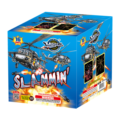 SLAMMIN&#39; - 16 Shot Cake - (6/1)