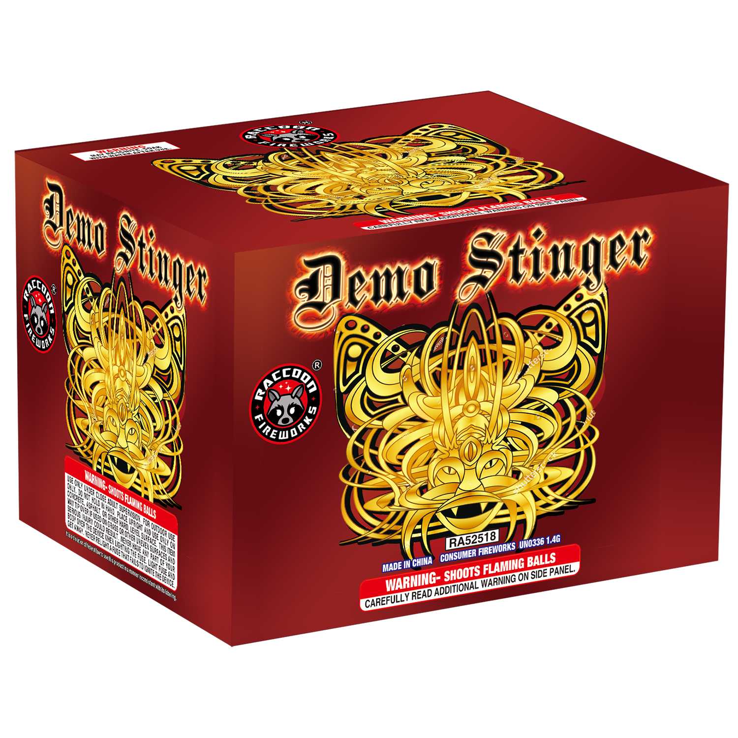 DEMON STINGER - 25 Shot Cake - (6/1)