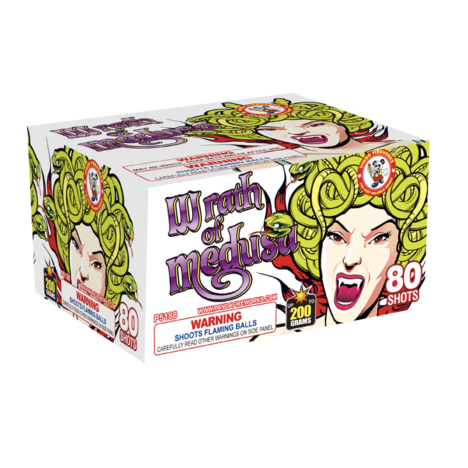WRATH OF MEDUSA - 80 Shot Cake - (16/1)