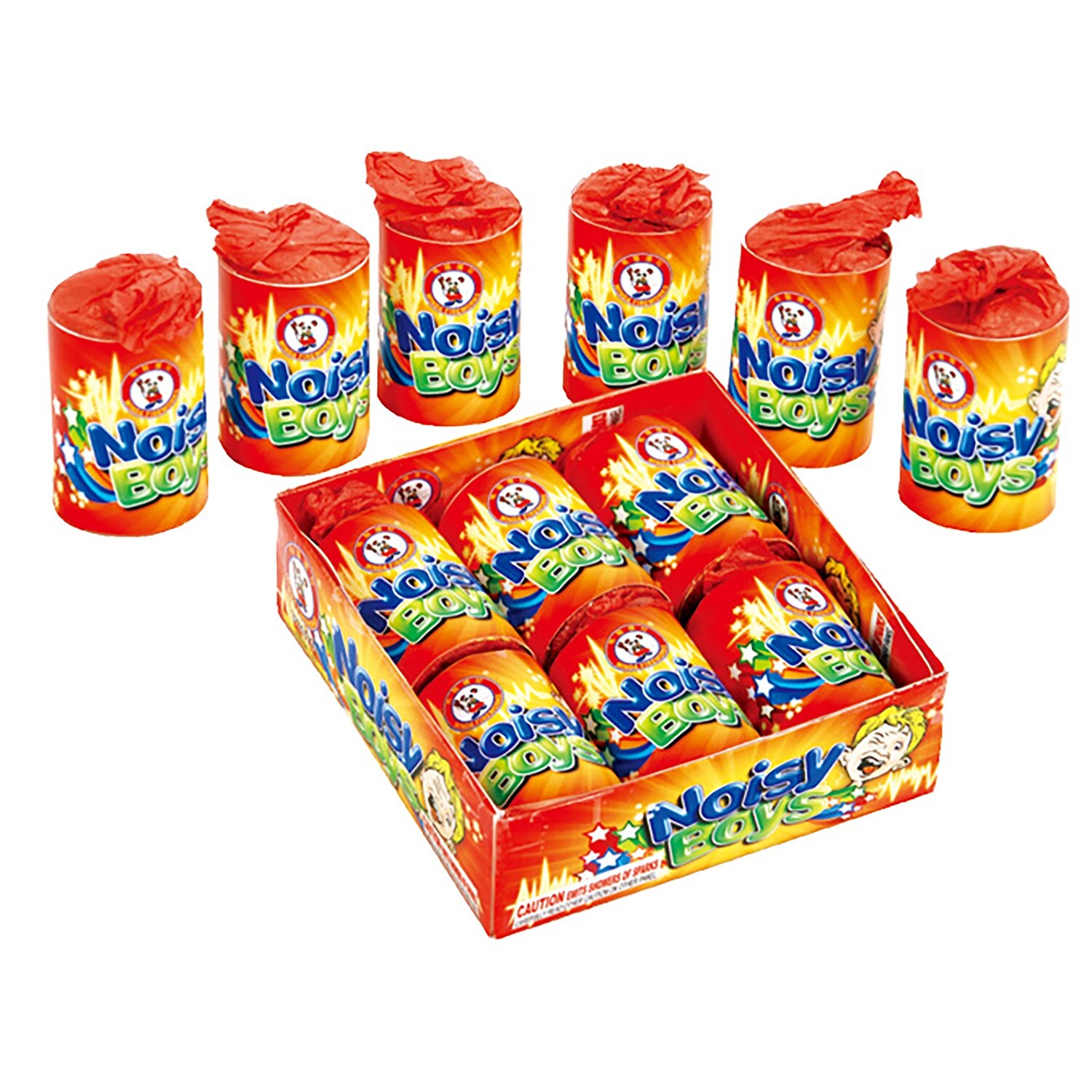 NOISY BOYS CRACKLING FOUNTAIN - (36/6)