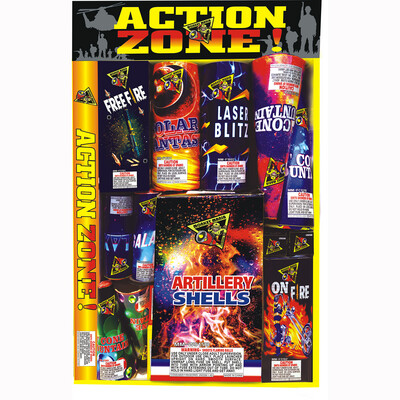 ACTION ZONE ASSORTMENT - (4/1)