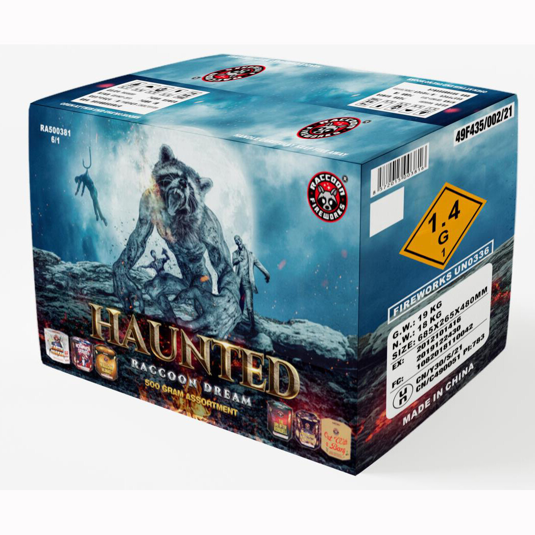 HAUNTED RACCOON DREAM - 7 shot cakes - (1/6)