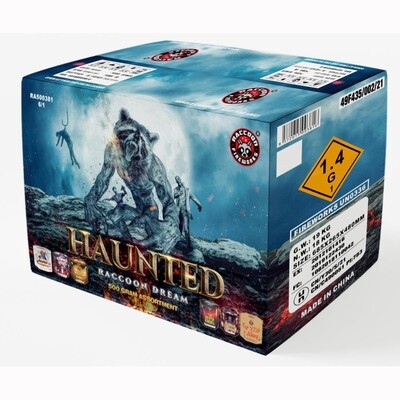 HAUNTED RACCOON DREAM - 7 shot cakes - (1/6)