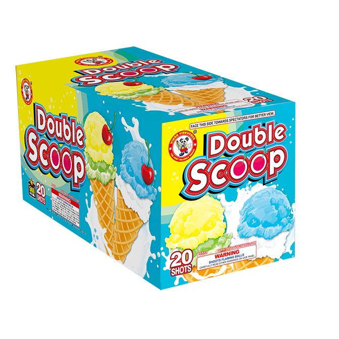 DOUBLE SCOOP - 20 shot Cake - (4/1)