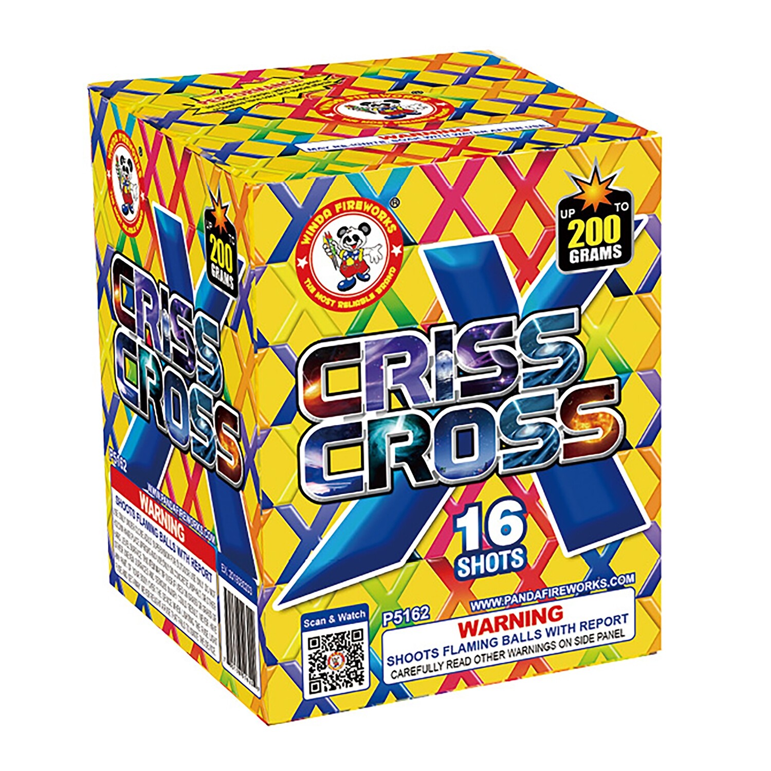 CRISS CROSS - 16 Shot cake - (16/1)