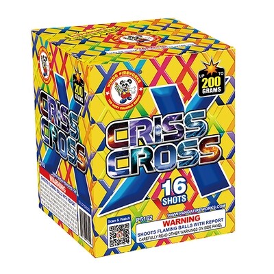CRISS CROSS - 16 Shot cake - (16/1)