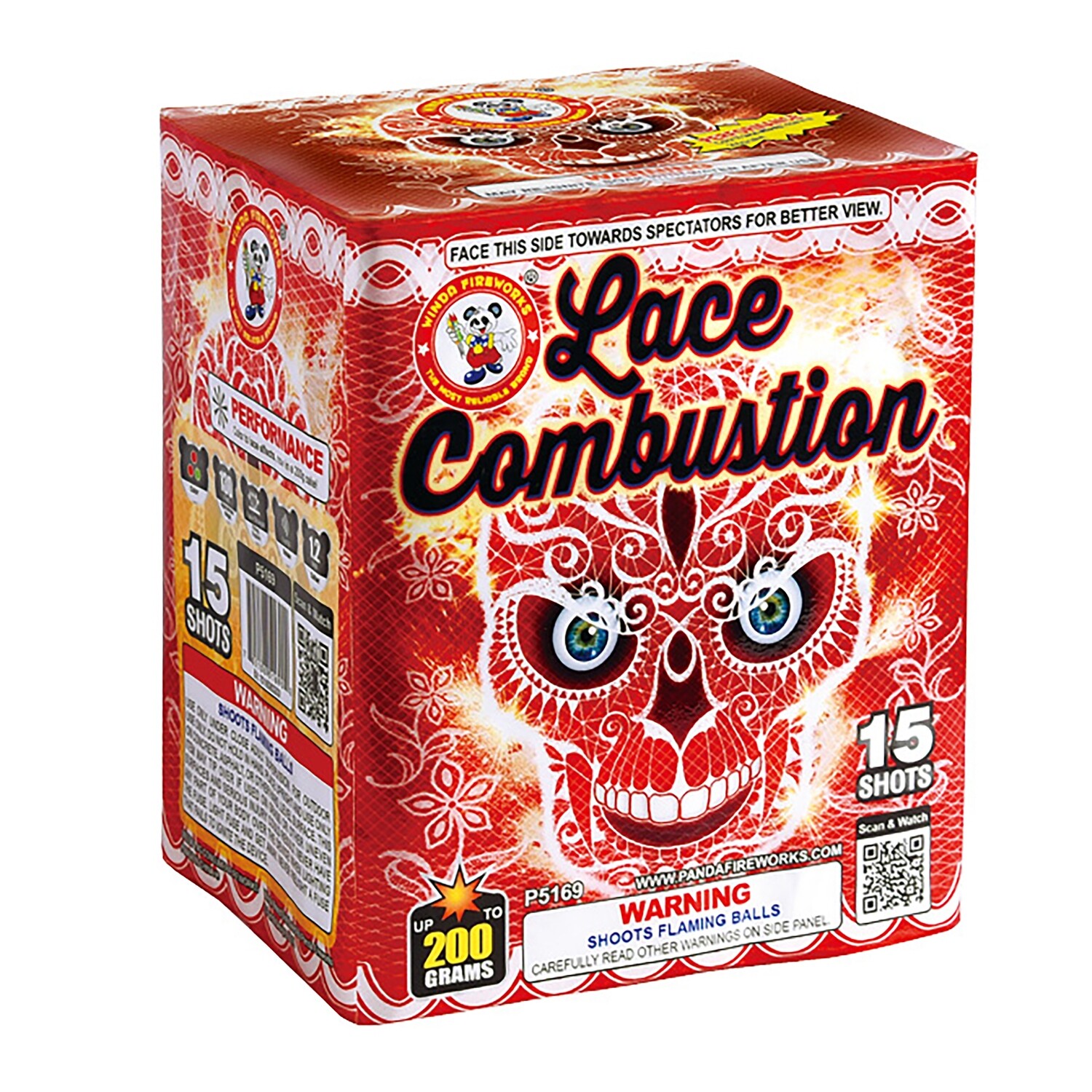LACE COMBUSTION - 15 Shot cake - {8/1}