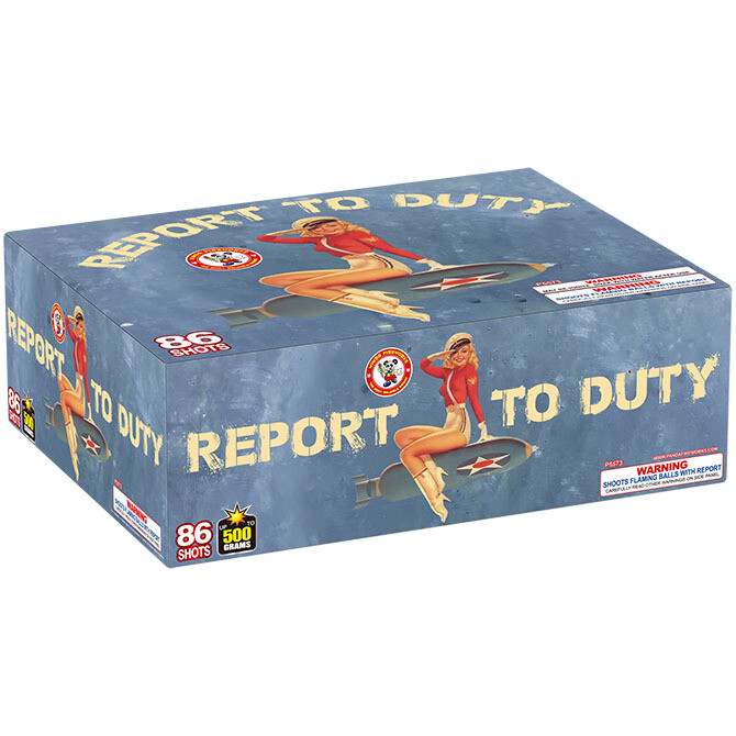 REPORT TO DUTY - 86 Shot cake - (2/1)