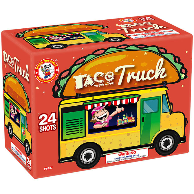 TACO TRUCK - 24 Shot cake - (6/1)