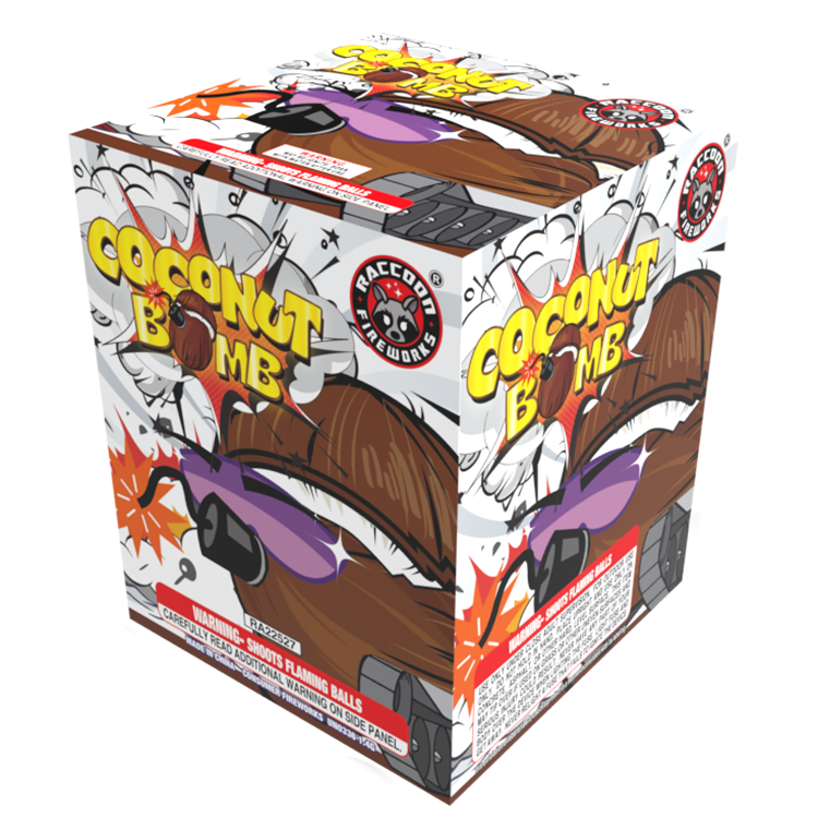 Coconut Bomb - 16 Shot cake - (12/1)