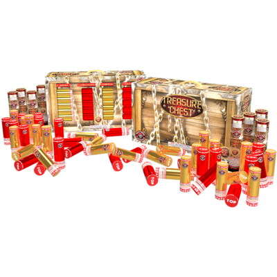 TREASURE CHEST CANISTER SHELL ASSORTMENT - (2/48)
