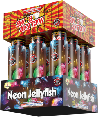 Neon Jellyfish/Nuclear Bomb - 9 Shot Combo Pack - (2/1)