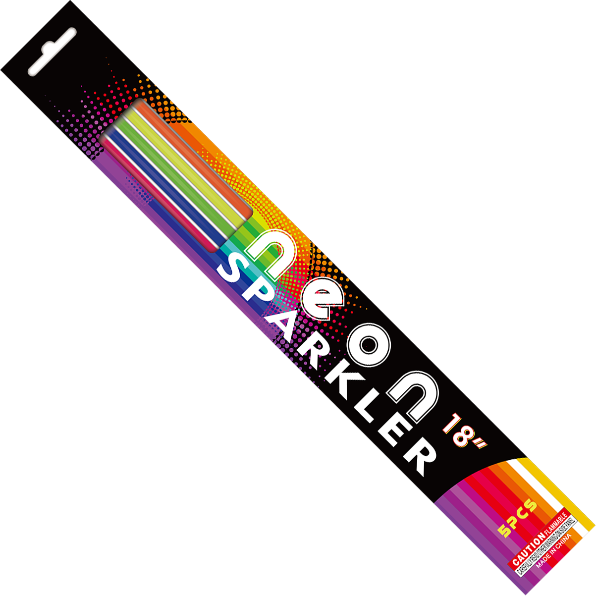 18&quot; NEON SPARKLERS - (60/5)