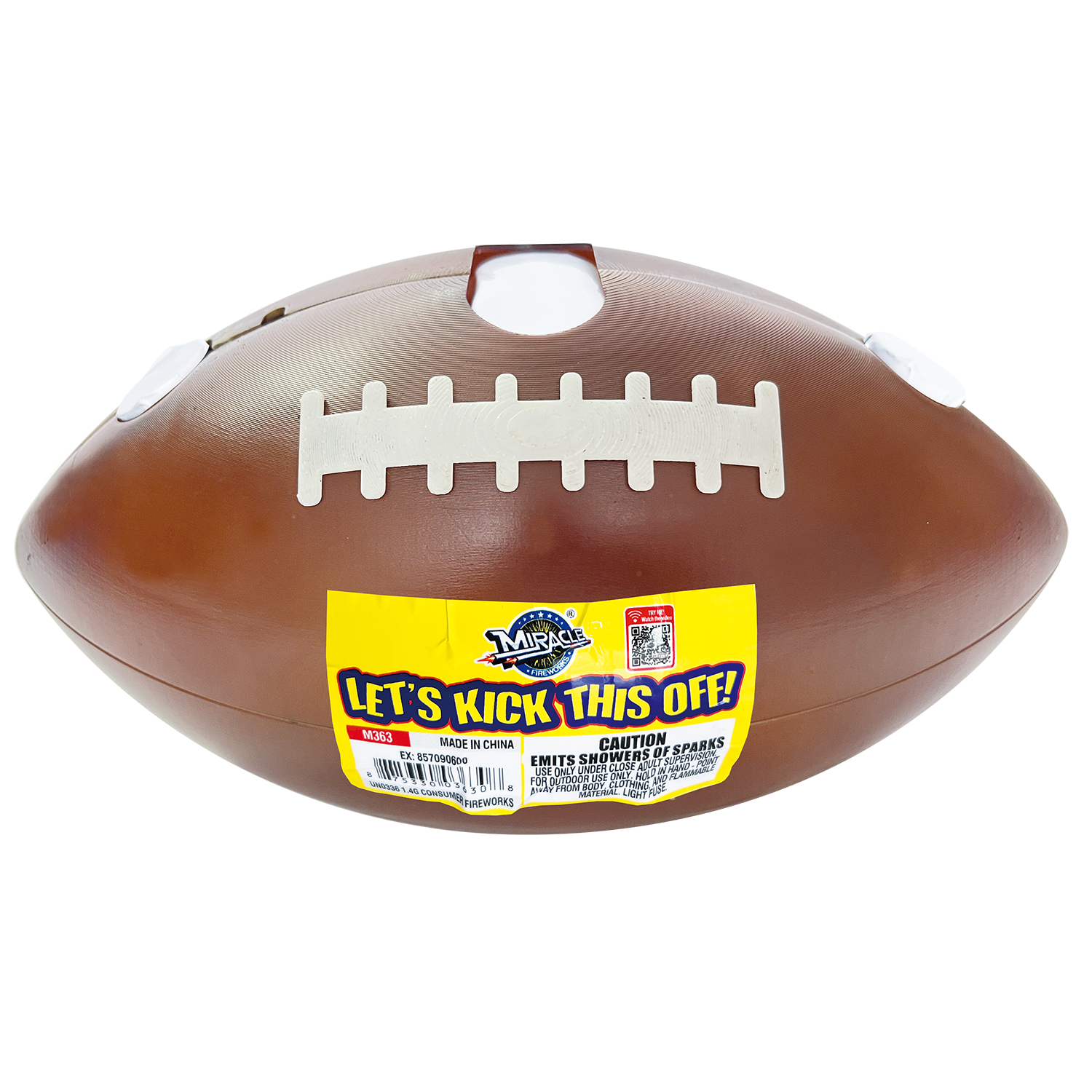 LET’S KICK THIS OFF!  FOOTBALL SHAPED FOUNTAIN - (12/1)