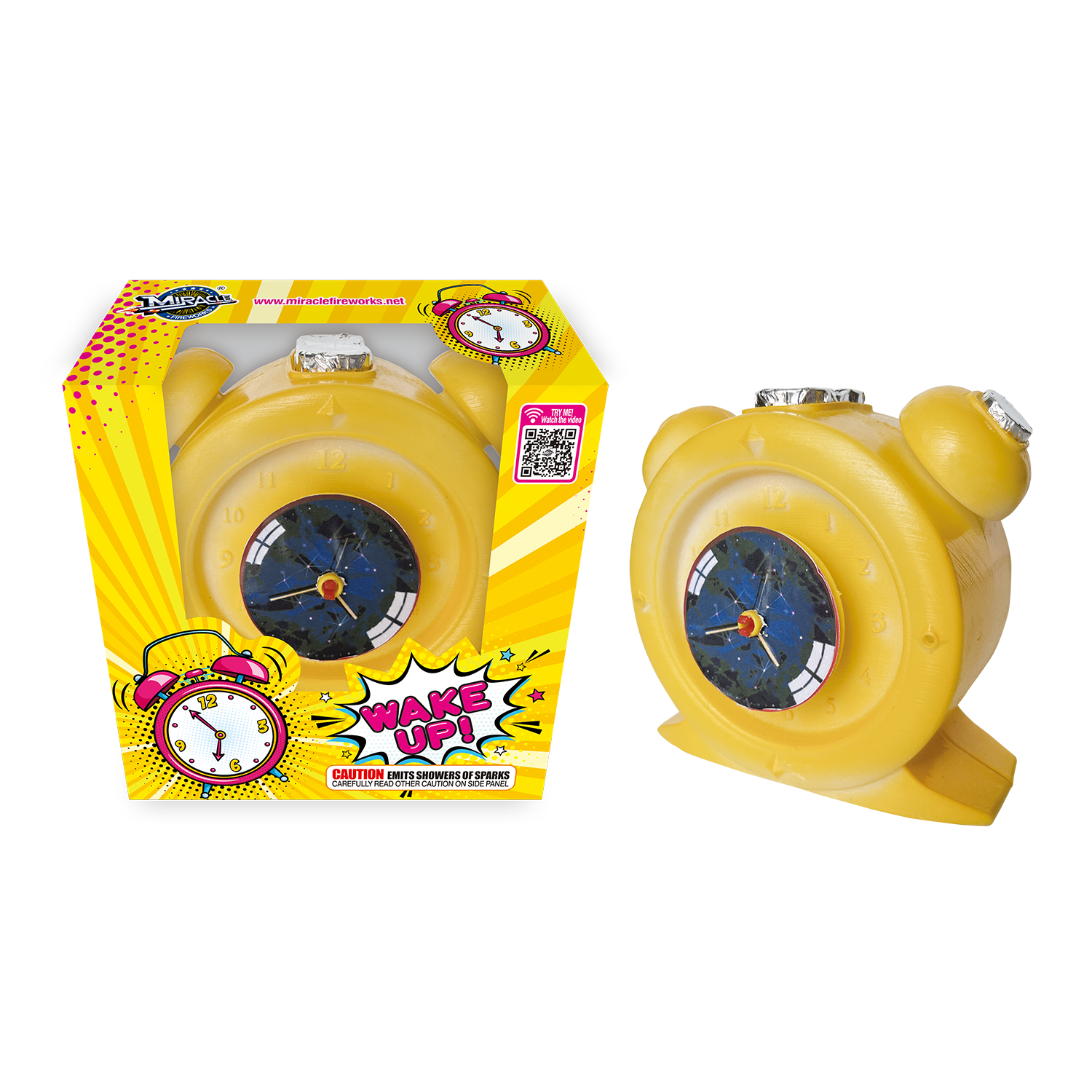 WAKE UP!  ALARM CLOCK SHAPED FOUNTAIN - (24/1)