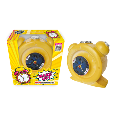 WAKE UP!  ALARM CLOCK SHAPED FOUNTAIN - (24/1)