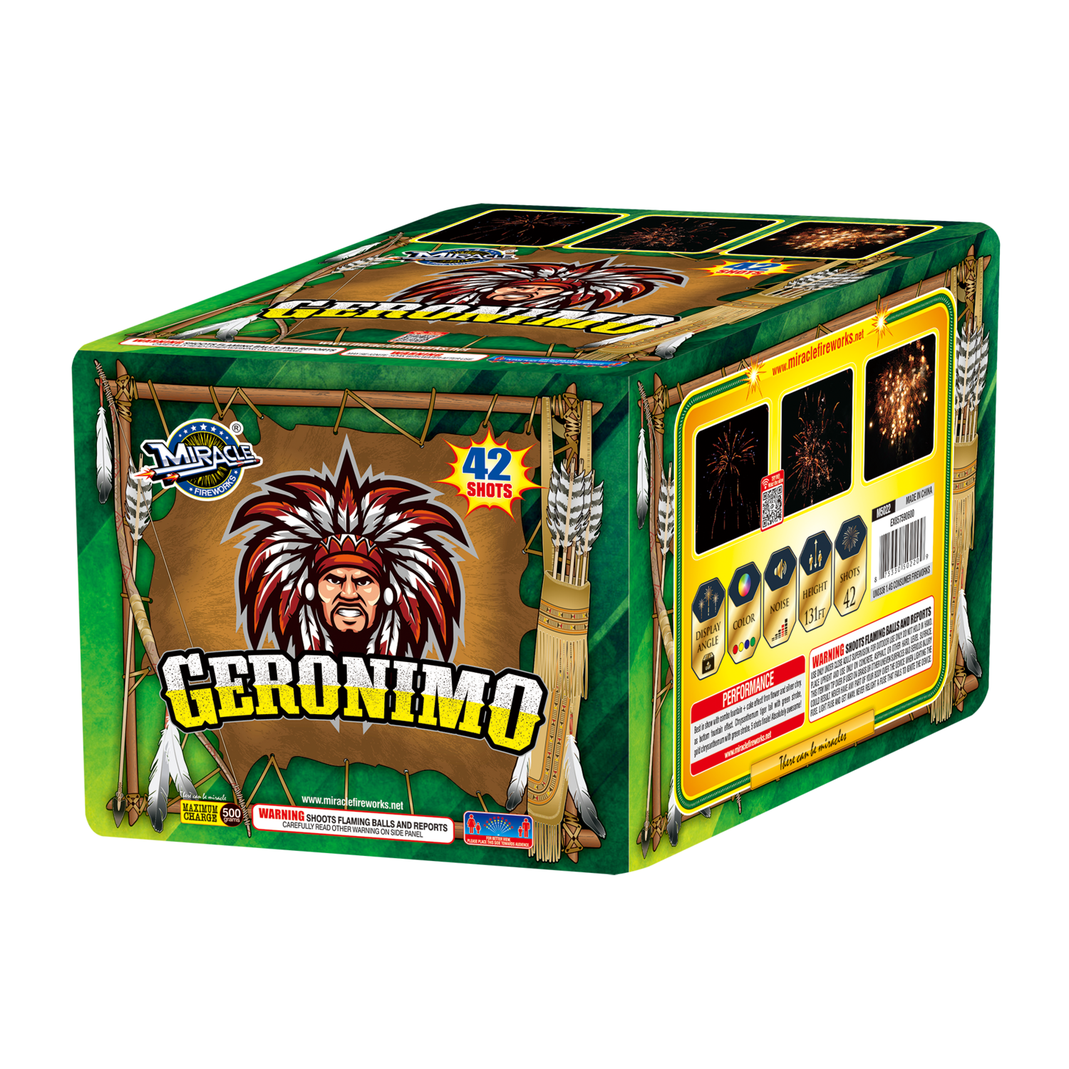 GERONIMO - 42 Shot Cake - (4/1)