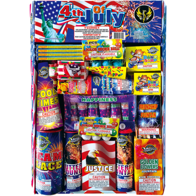 4th of JULY &quot;SAFE &amp; SANE&quot; ASSORTMENT (8/1)