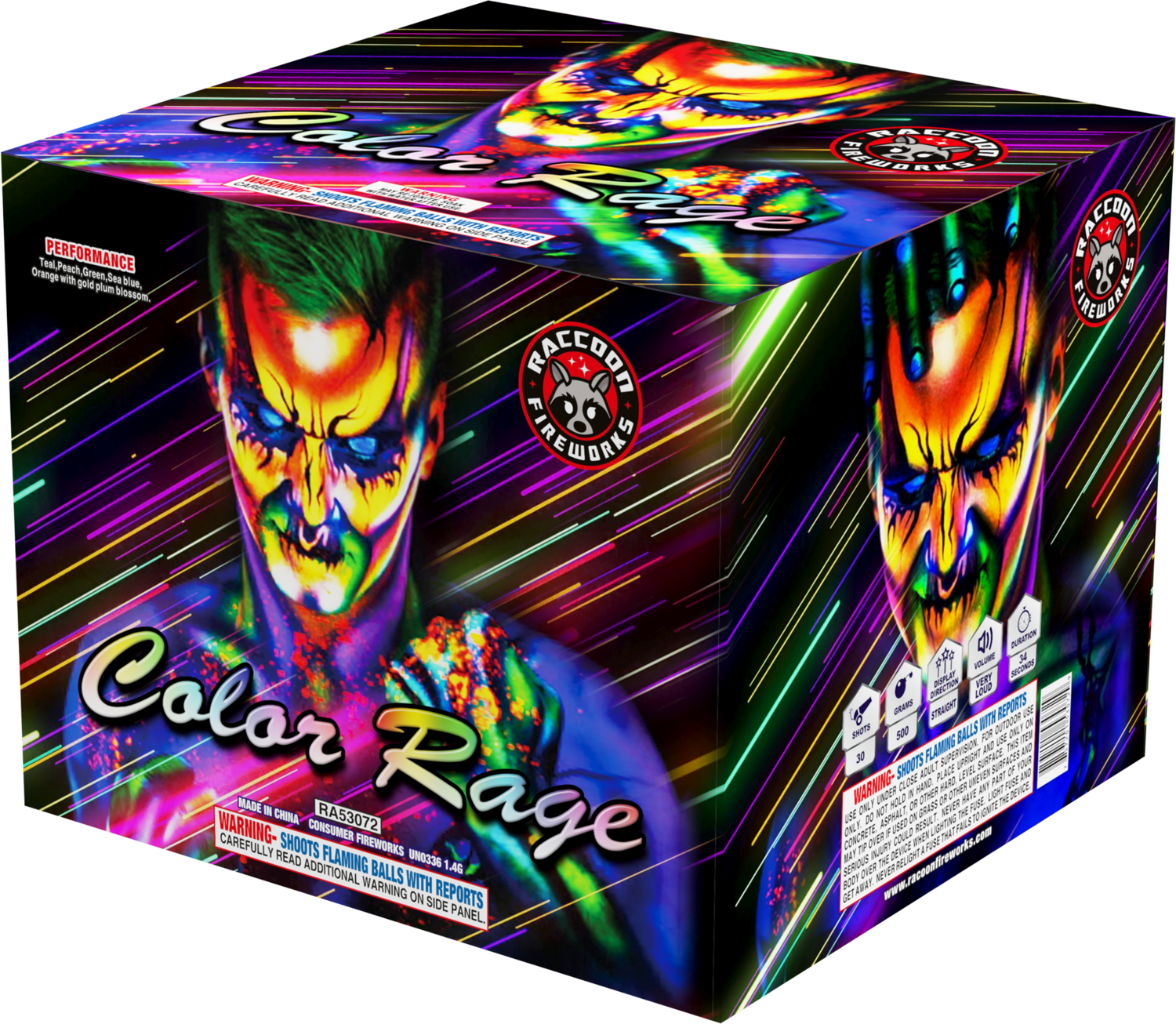 COLOR RAGE - 20 Shots - (4/1)