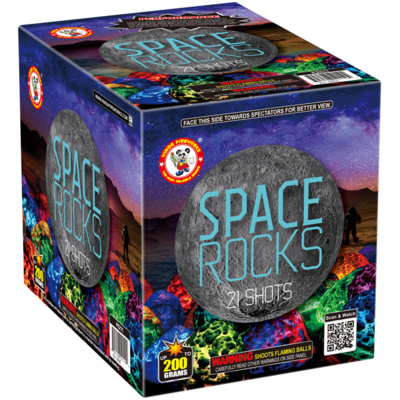 SPACE ROCKS - 21 Shot Cake - (12/1)