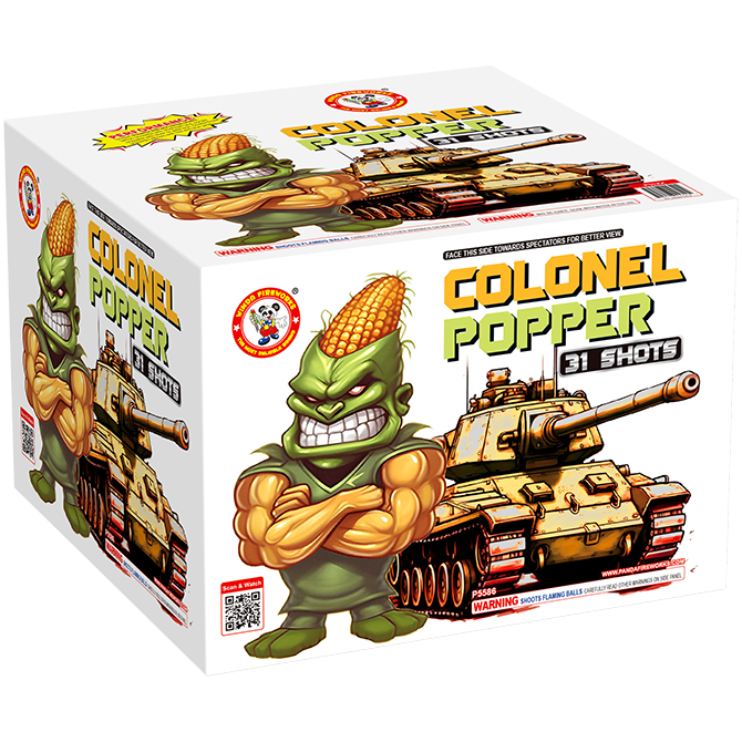 COLONEL POPPER 31 Shot Cake - (4/1)