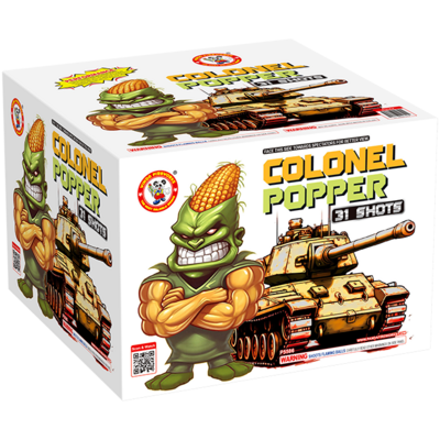 COLONEL POPPER 31 Shot Cake - (4/1)