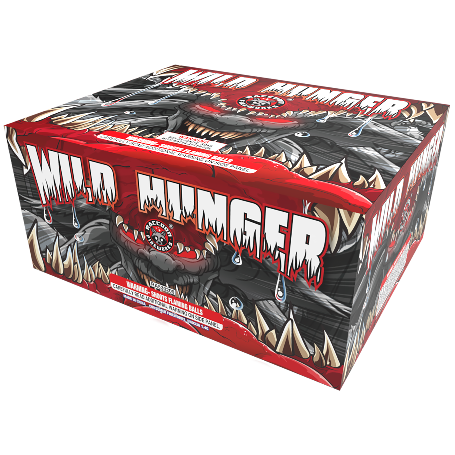 WILD HUNGER 43 shot cake - (4/1)