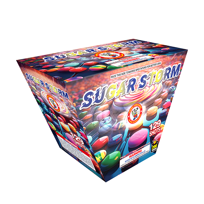 SUGAR STORM 129 shot zipper cake (6/1)