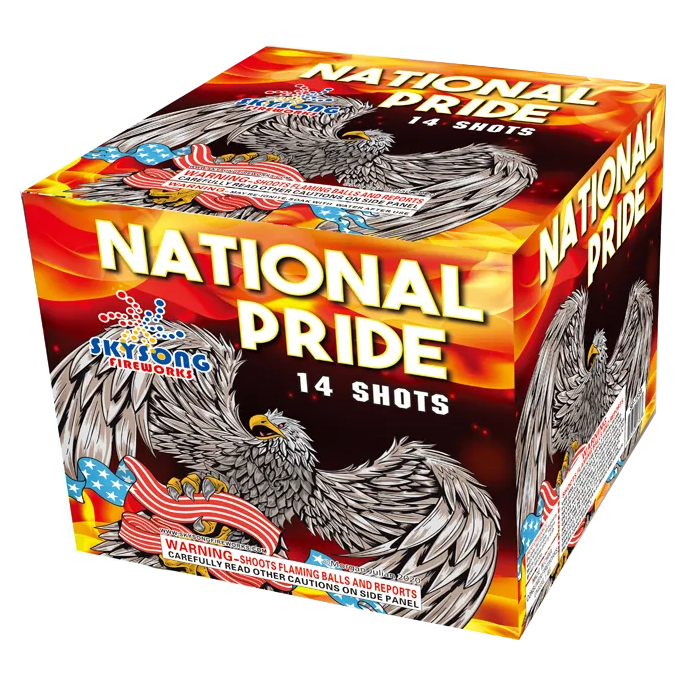 NATIONAL PRIDE 14 Shot Cake - (6/1)