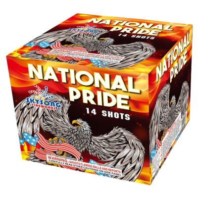 NATIONAL PRIDE 14 Shot Cake - (6/1)