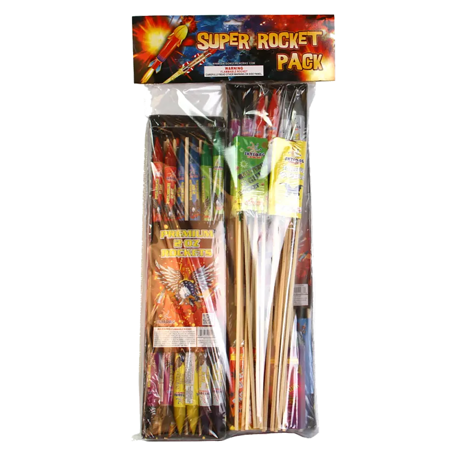 SUPER ROCKET PACK ASSORTMENT - (6/1)