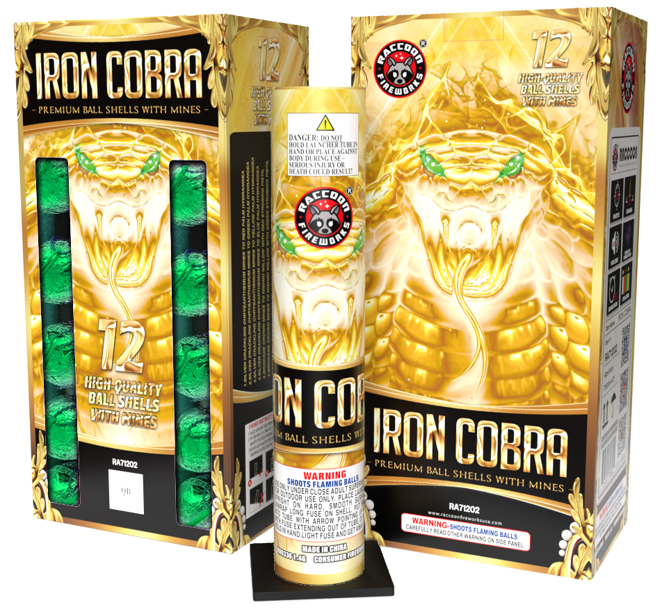 1-3/4" IRON COBRA 33g Ball Shells - 12 pack - (12/12)
