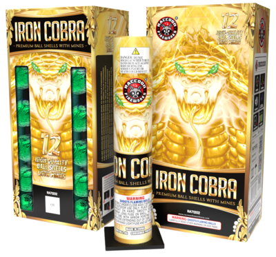 1-3/4" IRON COBRA 33g Ball Shells - 12 pack - (12/12)